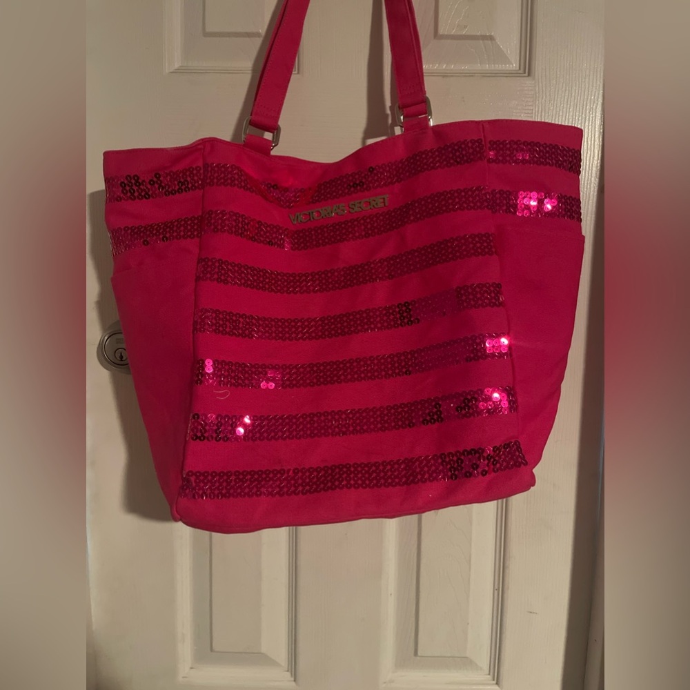 Victoria Secret sequin bag